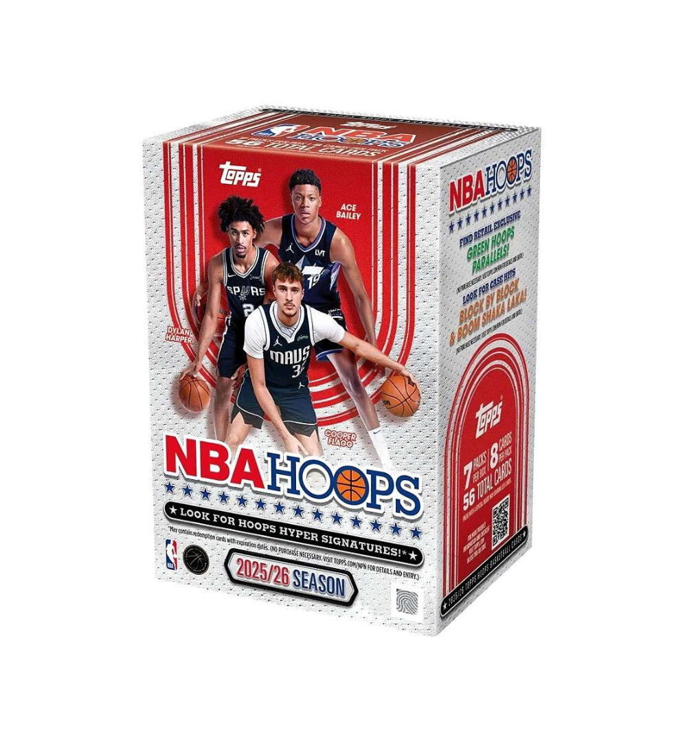 2025-26 Topps Hoops NBA Value Box | Northside Collectibles Inc